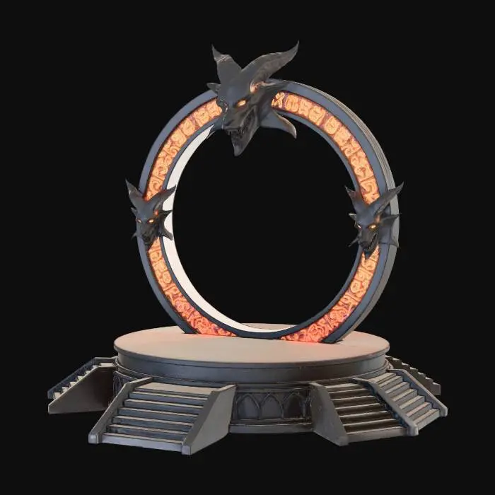 3D model for Infernal Portal