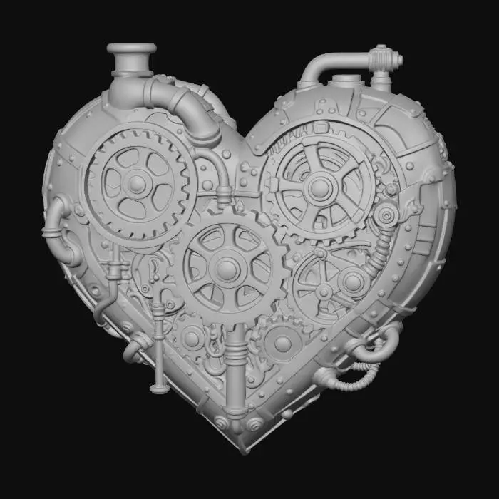 3D model for Clockwork Heart