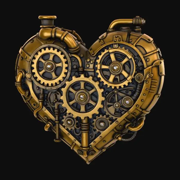 3D model for Clockwork Heart