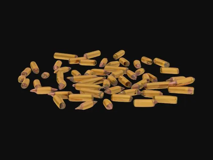 3D model for Ultra-detailed 3D render of scattered military-grade cartridges from Call of Duty: Modern Warfare II,