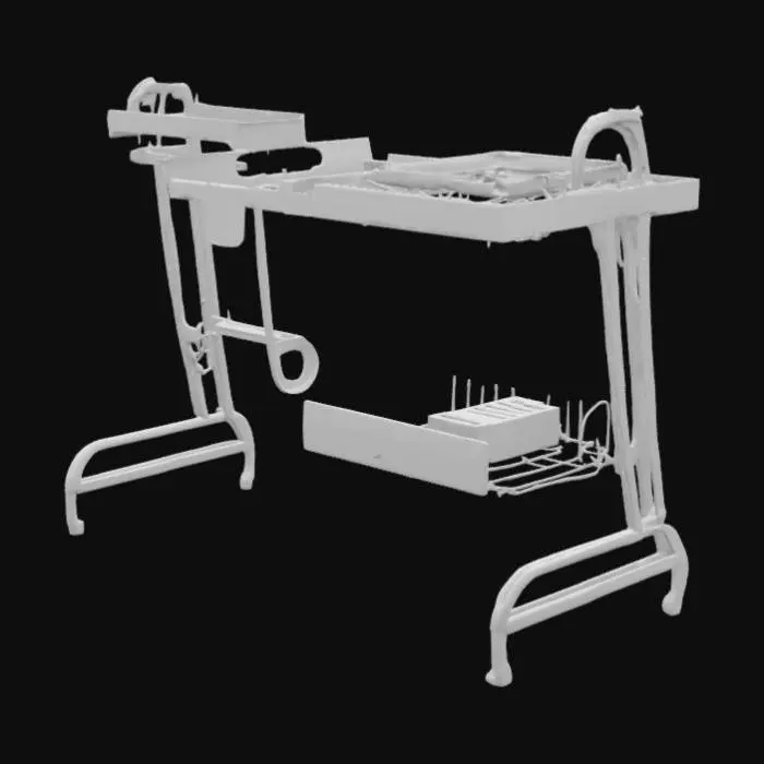 3D model for Dish Drying Rack Display