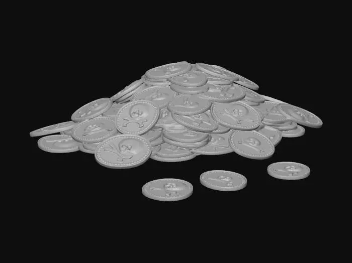3D model for Pirate Treasure