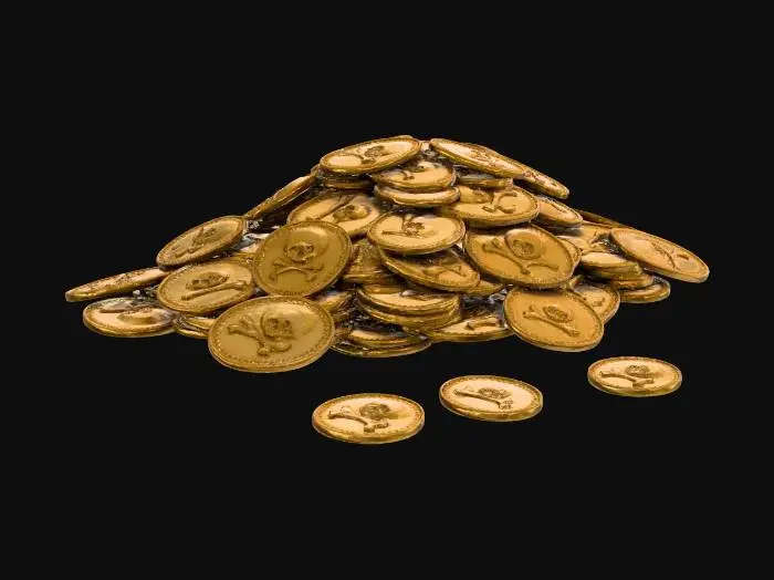 3D model for Pirate Treasure