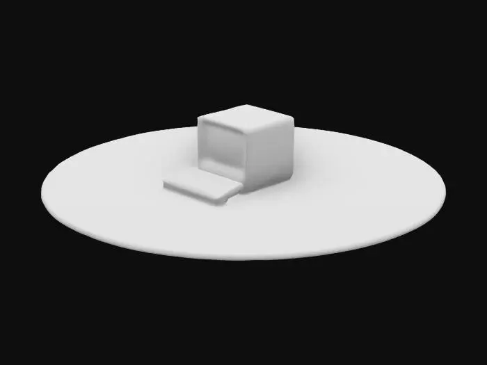 3D model for Retro Solitude