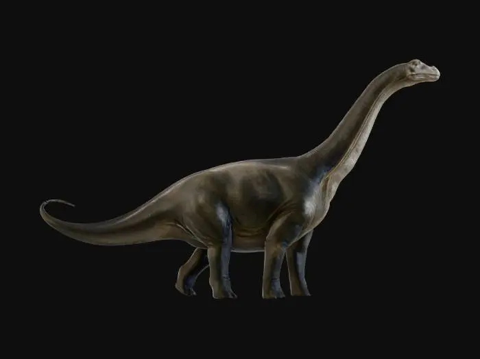 3D model for Dinosaur in the Mist