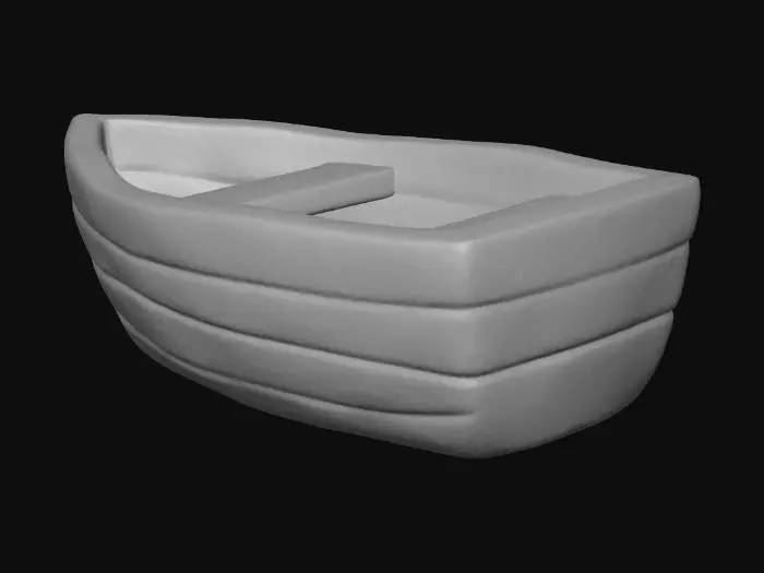 3D model for Sandbox Boat