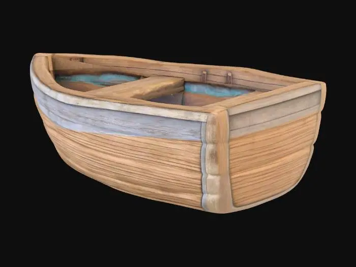 3D model for Sandbox Boat