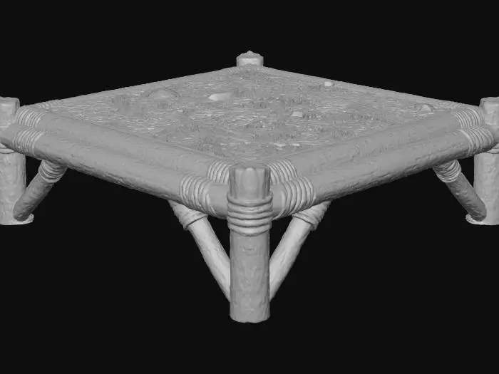 3D model for Foundation for building