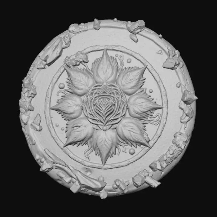 3D model for Fractured Frost Blossom