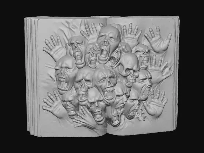 3D model for Pandemonium Tome