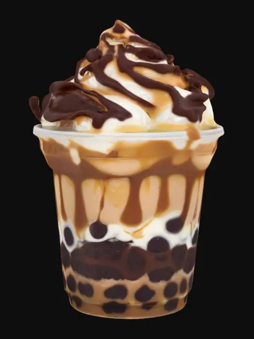 3D model for Caramel Bubble Delight