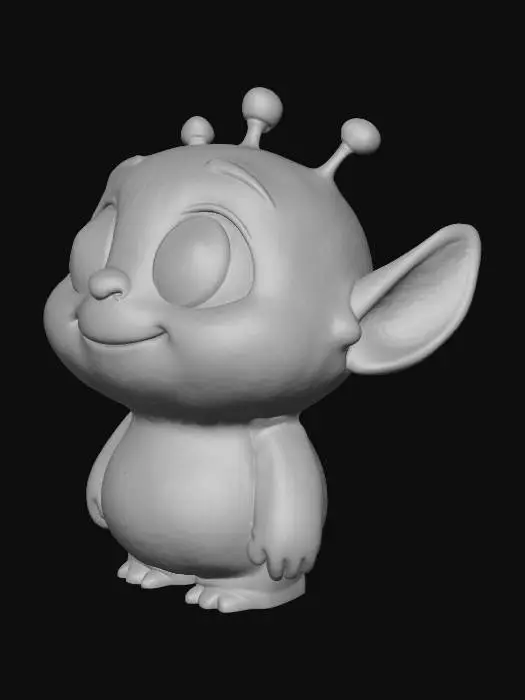 3D model for Alien Cuteness