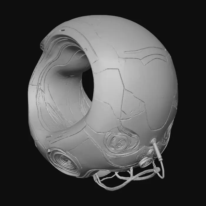 3D model for Cyber Loop Sphere