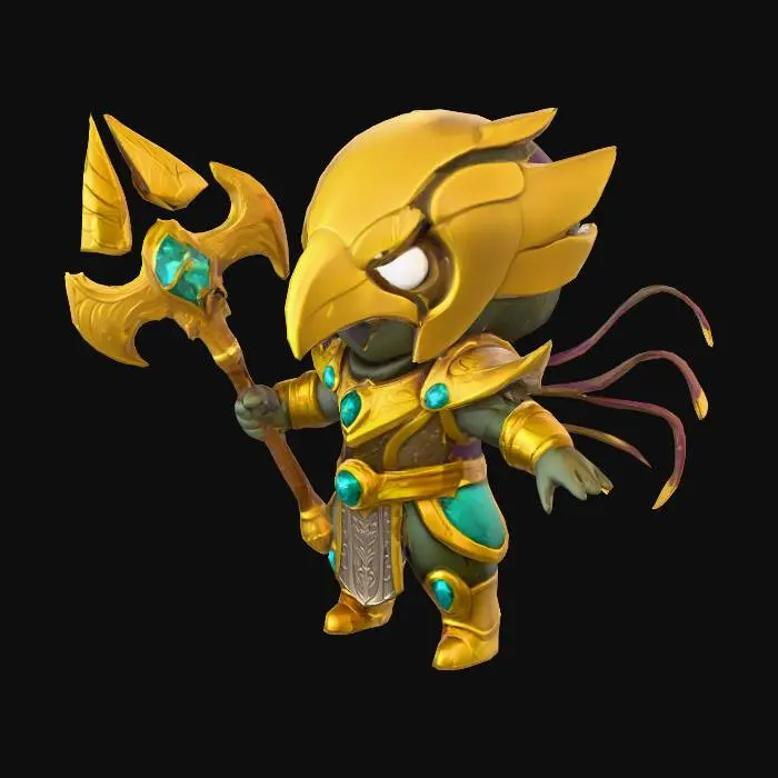 3D model for chibi azir