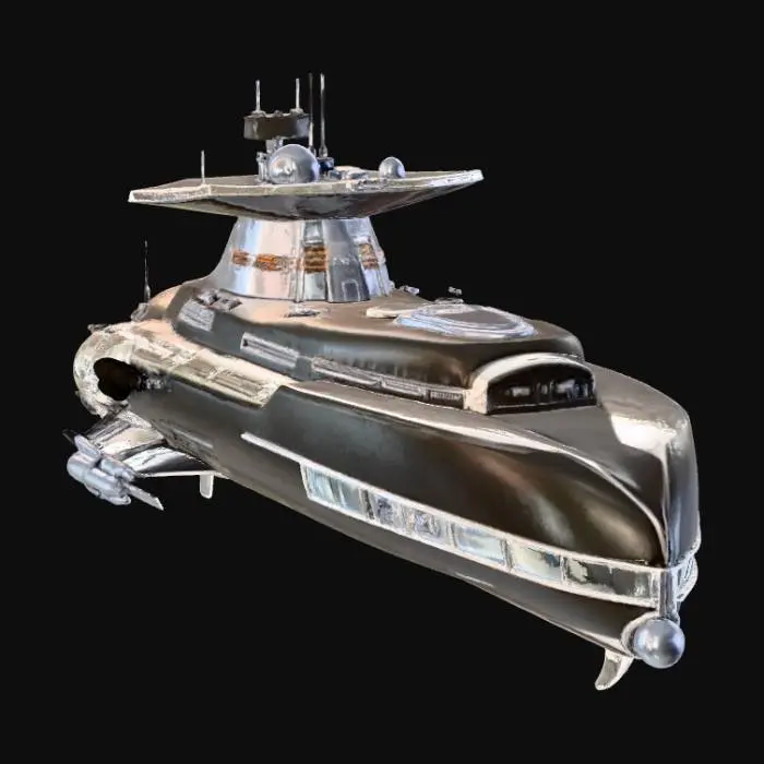 3D model for Galactic Explorer Frigate Odyssey