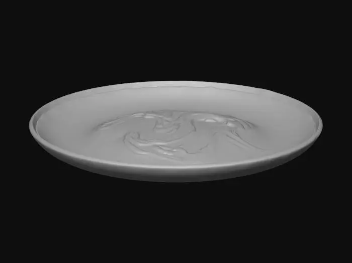 3D model for strange plate