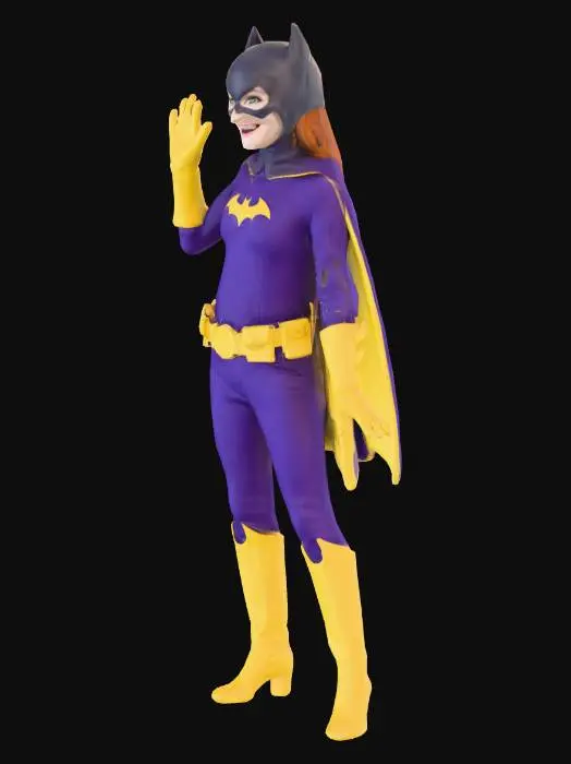 3D model for Batgirl in Costume