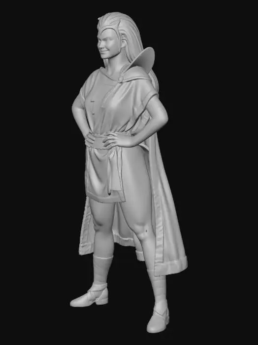 3D model for Superhero Pose