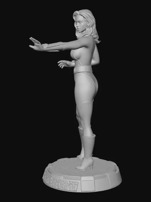 3D model for Invisible Heroine