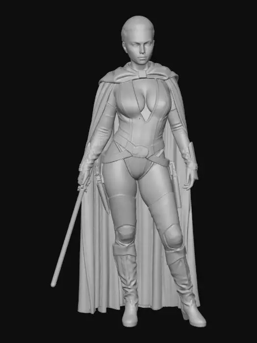 3D model for Sith Warrior in Space