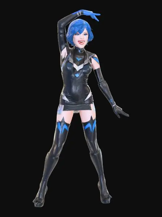 3D model for Darkcury