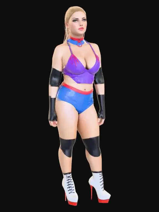 3D model for Midnight Latex Muse