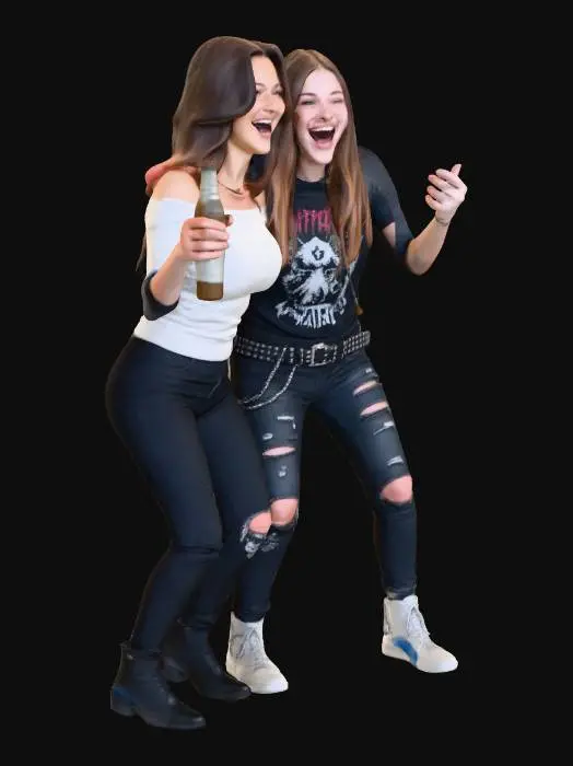 3D model for Best Friends Night Out