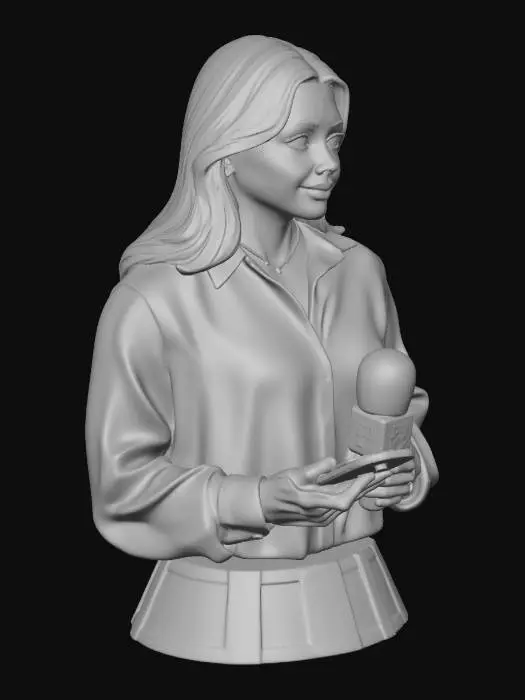 3D model for City Street News Reporter