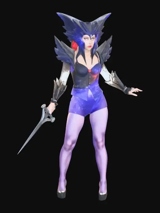 3D model for Shiar Swordsmaid