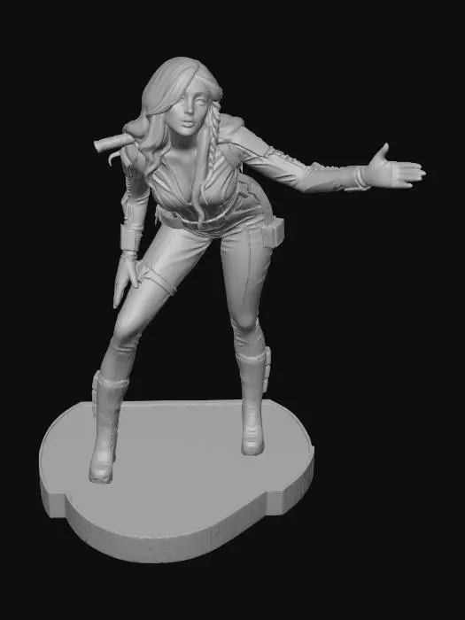 3D model for Crimson Heroine in White