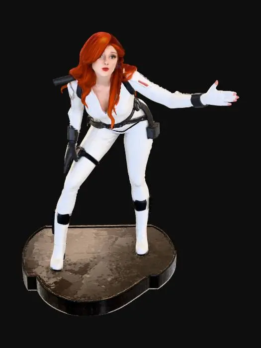 3D model for Crimson Heroine in White