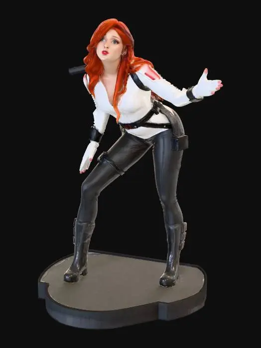 3D model for Crimson Heroine in White