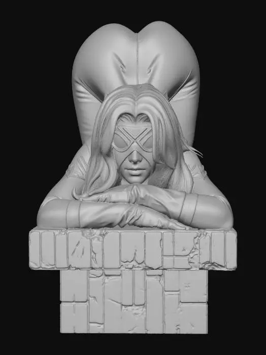 3D model for Spiderbabe