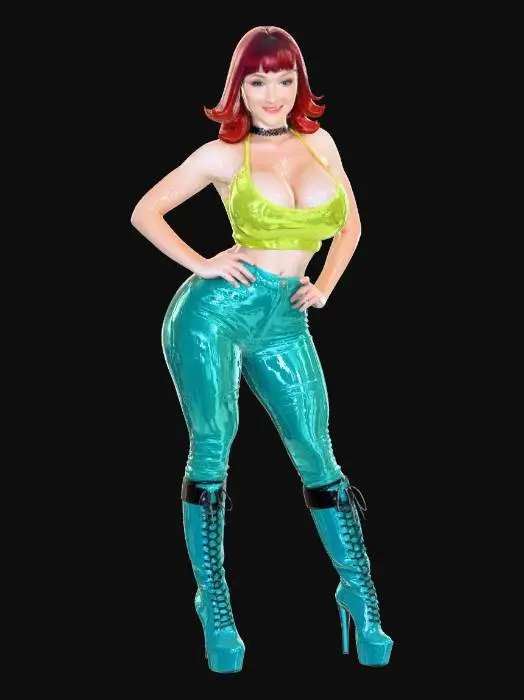 3D model for Neon Sunset Diva