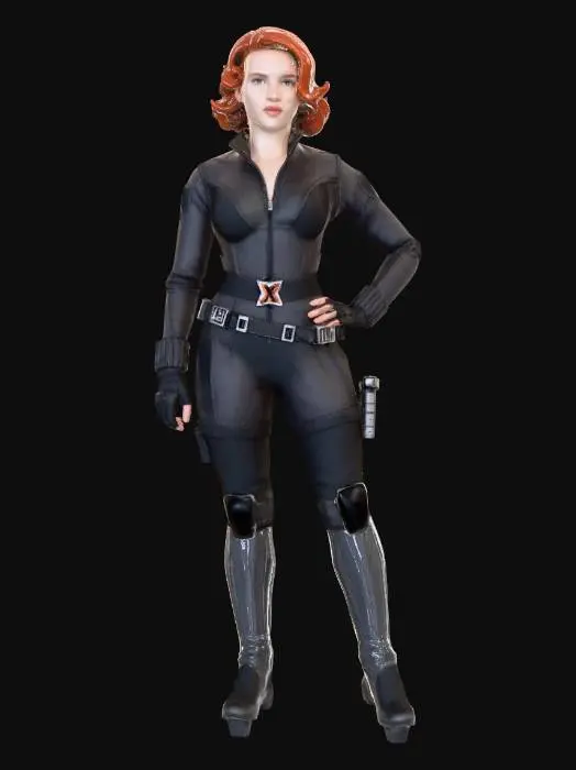 3D model for Scarlet X Heroine