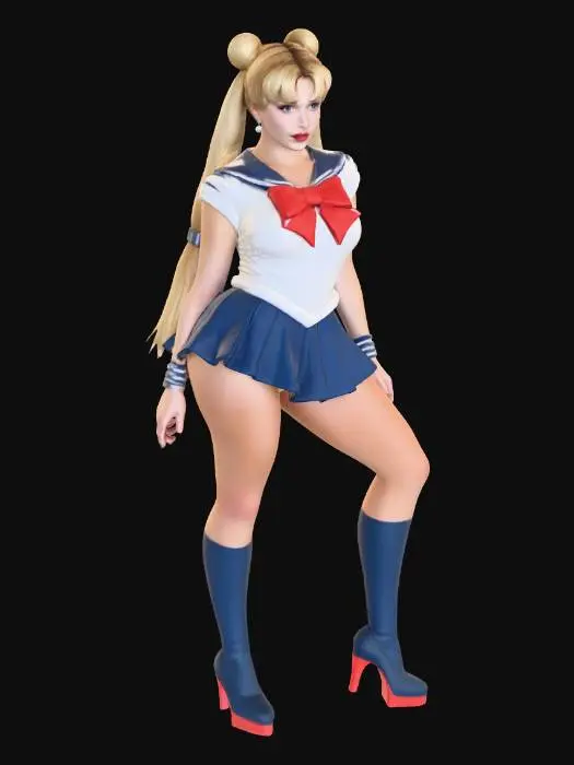 3D model for Cosmic Sailor