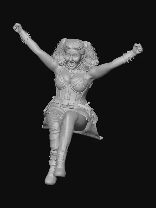 3D model for Leather Clown