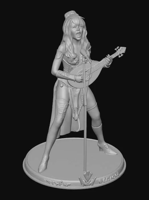 3D model for Midnight Lute Serenade