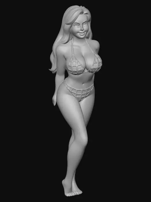 3D model for Emerald Grid Bikini