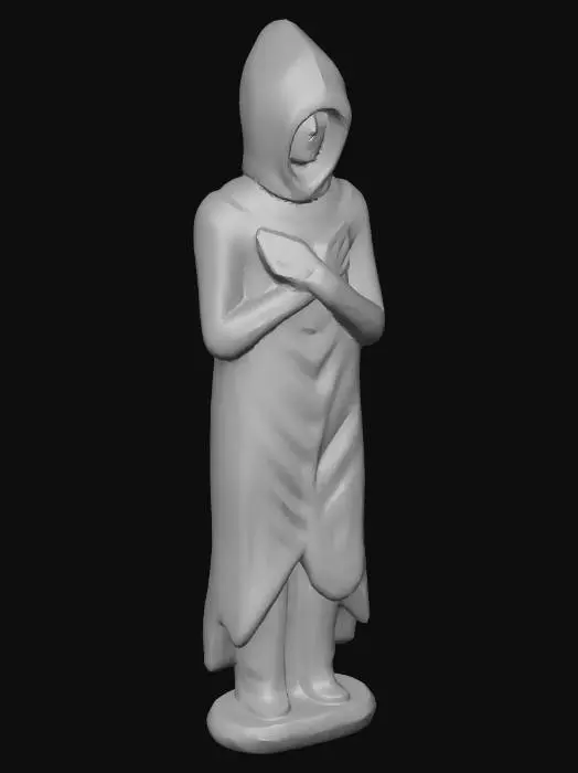 3D model for Relief Figure in an Ornate Frame