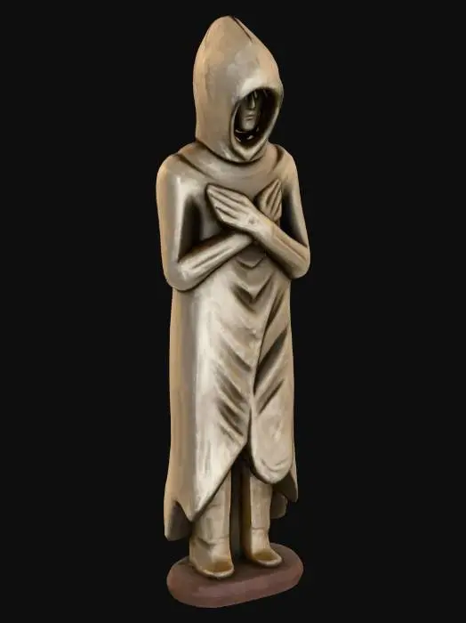 3D model for Relief Figure in an Ornate Frame