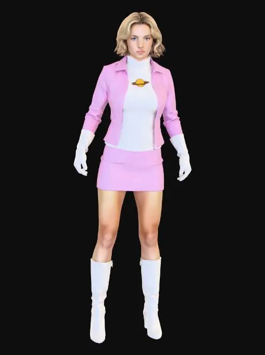 3D model for Pink Orbit