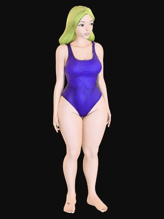 3D model for Lilac One-Piece