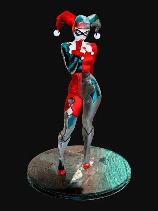 3D model for Harley Quinn Jester of Chaos