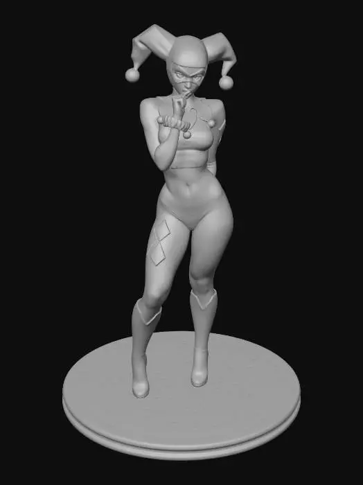 3D model for Harley Quinn Jester of Chaos