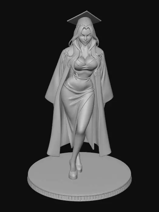3D model for Graduation Goddess