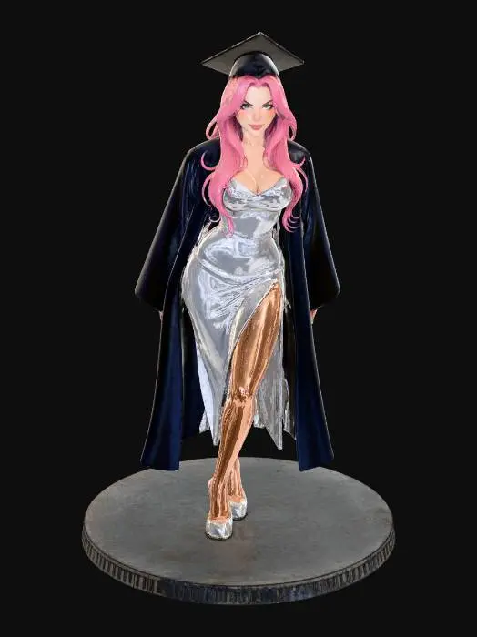 3D model for Graduation Goddess