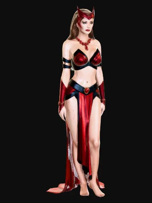 3D model for Crimson Enchantress