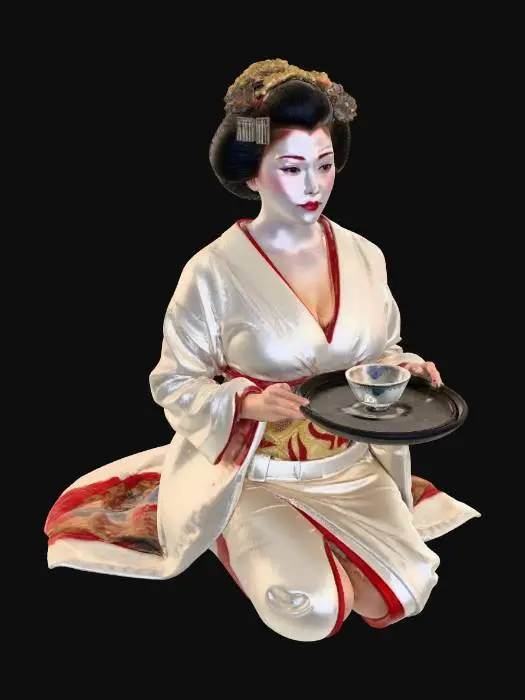 3D model for Geisha in the Forest Tea Ceremony