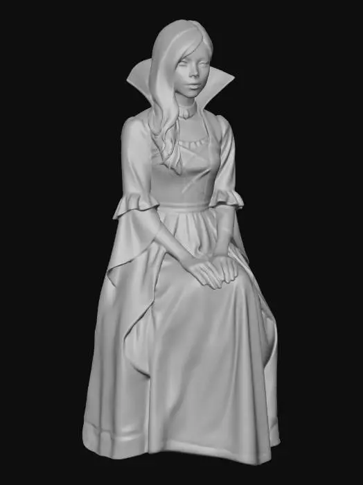 3D model for Vampire Queen Cosplay